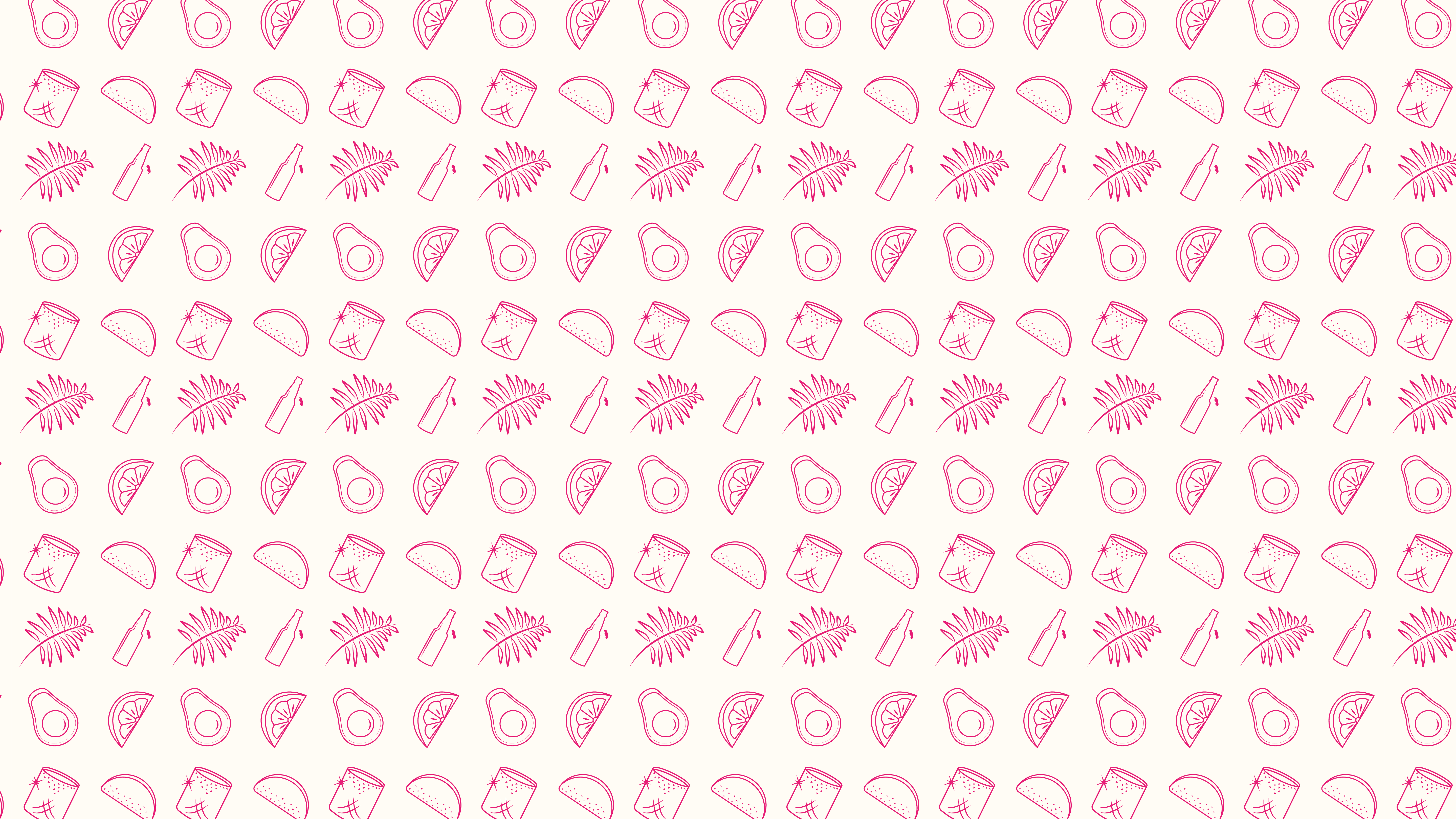 PURALIMA branded pattern in pink